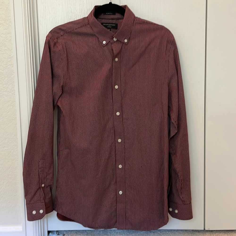 Slim Got Banana Republic Button Down Shirt